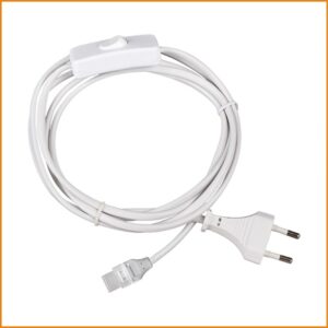 Cavo Alimentazione 1mt per Strip LED COB 230V con interruttore